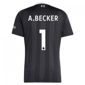 Goedkope Liverpool A. Becker 1 Doelman Shirt 2025-26 Zwarte